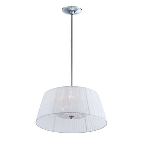 Eurofase Lighting 25706-024 Chrome Salvo 16" Round Pendant