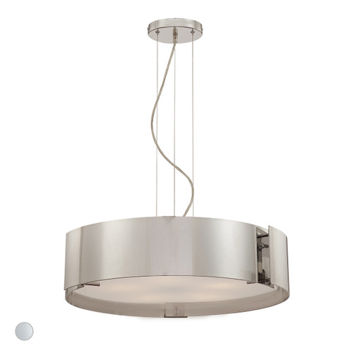 Eurofase Lighting 12531-035 Satin Nickel Dervish 22" Round Pendant