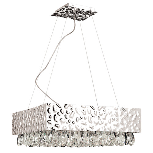 Eurofase Lighting 19512-013 Nickel Martellato 12-Light Pendant