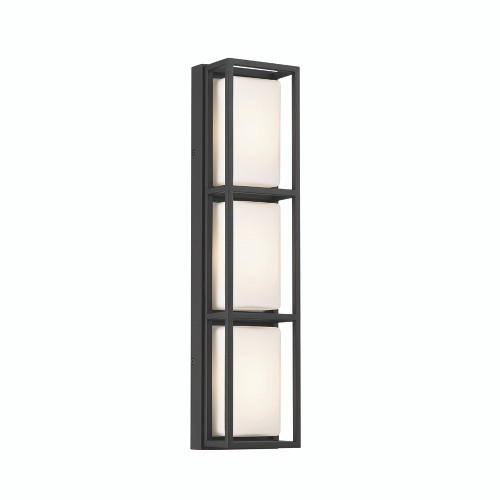 Eurofase Lighting 44650-018 Black Tamar 3-Light Wall Sconce