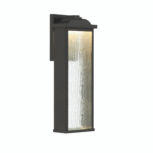 Eurofase Lighting 44477-011 Black Venya Large Outdoor Wall Sconce