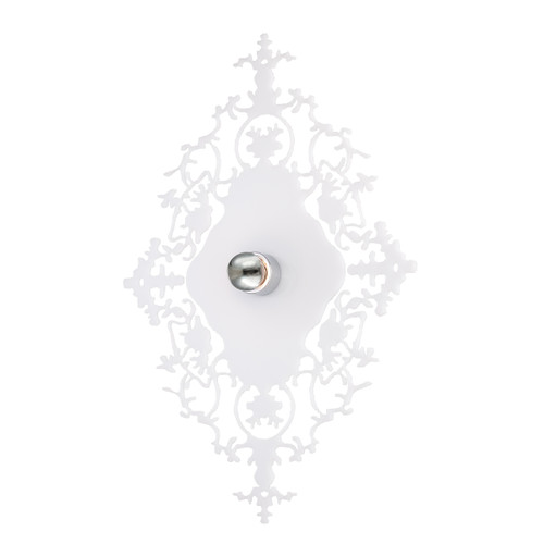 Eurofase Lighting 22982-018 White Royal 1-Light Wall Mount