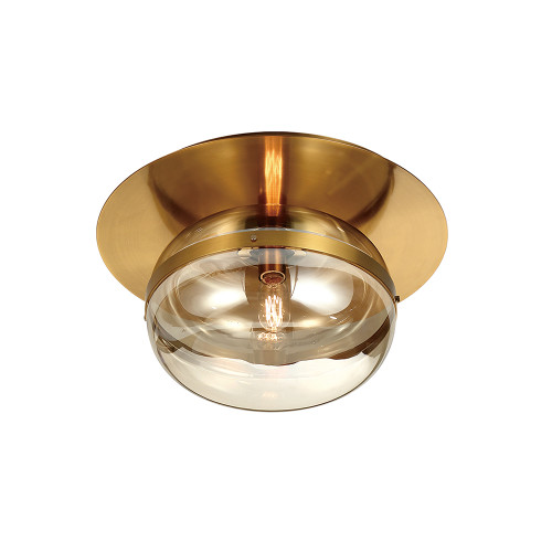 Eurofase Lighting 37087-012 Ancient Brass Nottingham Medium 1-Light Flushmount