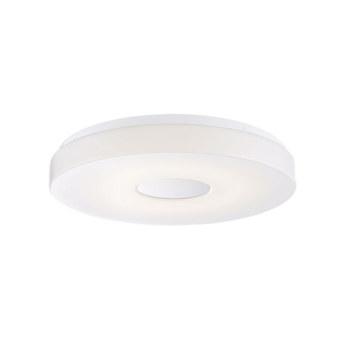 Eurofase Lighting 30130-30-012 White Circo 1-Light 22W LED Flushmount