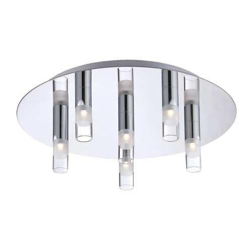 Eurofase Lighting 25675-016 Chrome Cube 14" Ceiling Mount