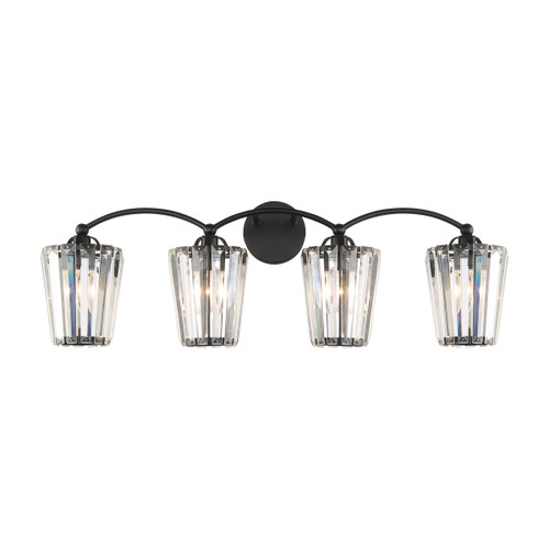 Eurofase Lighting 39331-038 Black Natalia 4 - Light Bathbar