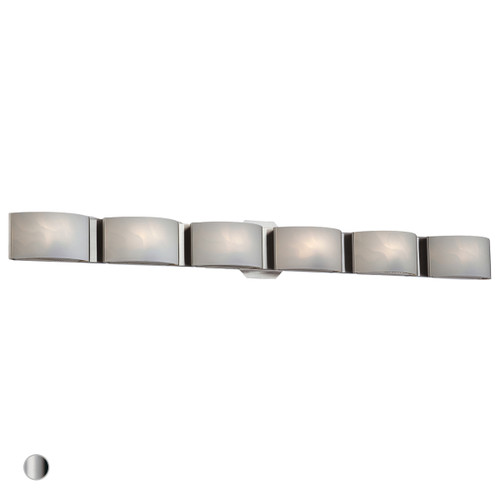 Eurofase Lighting BR-6DAK-2N Satin Nickel Dakota 41" Vanity Light