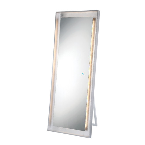 Eurofase Lighting 33834-016 Silver Anya 26"W X 65"H Rectangular Mirror