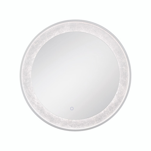 Eurofase Lighting 33832-012 Silver Anya 30" Round Mirror