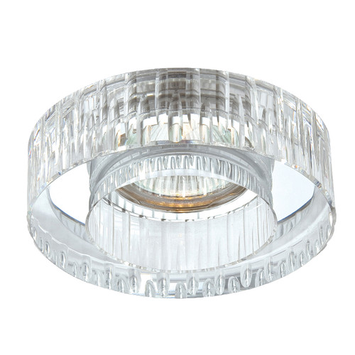Eurofase Lighting 23929-11 Clear Crystal 23929 Trim, 3In Crys Ribbed Cylin