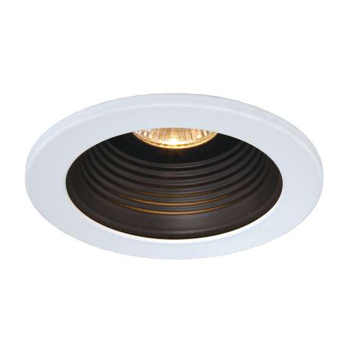 Eurofase Lighting TR-P401-45 White Tr-P401 Trim, 4-Inch Stepped Baffle