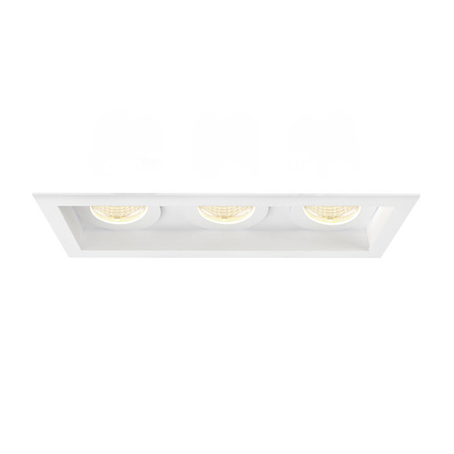 Eurofase Lighting 31766-35-012 White Amigo Amigo 3-Light Trim Downlight, 15W LED