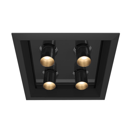 Eurofase Lighting 30301-01 Black/Black 30301 4-Light 6.3W LED Square Pull Down