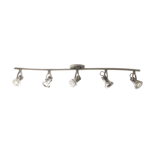 Eurofase Lighting TK-5VTX3-34 Satin Nickel Vortex 5-Light Track Kit