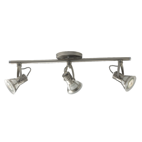 Eurofase Lighting TK-3VTX3-34 Satin Nickel Vortex 3-Light Track Kit