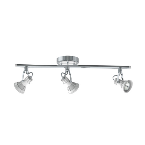 Eurofase Lighting TK-3VTX3-02 Chrome Vortex 3-Light Track Kit