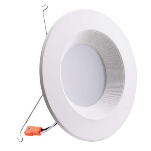 Res Downlight Retro 6IN 900LM 13W 80CRI 3000K 120V Dim White Trim Baffle | RDR6/13W/830/120DT | 12670 | EiKO Res Downlight Retro 6IN 900LM 13W 80CRI 3000K 120V Dim White Trim Baffle | RDR6/13W/830/120DT | 12670 | EiKO
