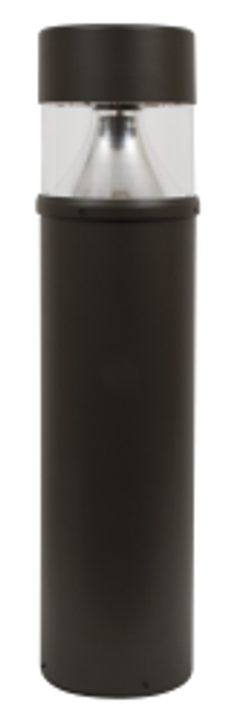 Sylvania BOLLARD1A038UNV830R8FBZ 1/CS 1/SKU Bollard1A, 38 watts, 120-277V, 3000K, Round 8" with flat top, bronze painted finish 60176