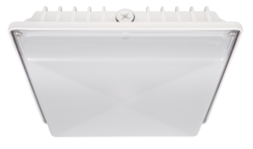 Sylvania CANOPY3A05534774010S5WH 1/CS 1/SKU Canopy3A, 55 watts, 347V, 4000K, 10" square, canopy type 5 distribution, white painted finish 60561