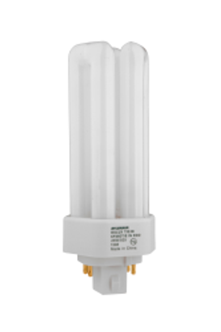 Sylvania CF26DTEIN835ECO 50/CS 1/SKU DULUX 26W triple compact fluorescent amalgam lamp with 4-pin base, 3500K color temperature, 82 CRI, for use with electronic and dimming ballasts, ECOLOGIC 20881