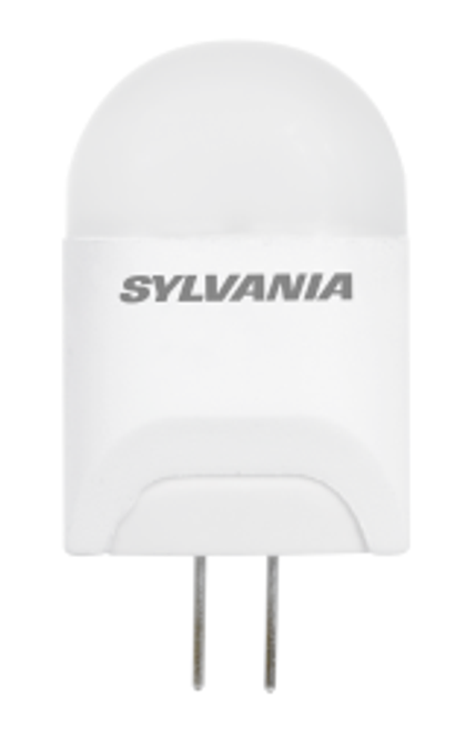 Sylvania LED2.5G4F830BL 6/CS 1/SKU G4, 2.5W 80CRI, 190 Lumen, 3000K, 15000 life 74659