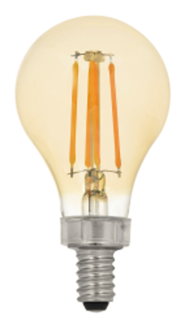 Sylvania LED3.5A15CDIM822VING2RP 5/CS 1/SKU LED A15, 3,5W, Dimmable, 80CRI, 300 Lumen, 2175K, 15000 life 75345