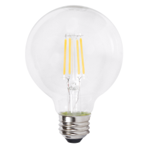 Sylvania LED4.5G25DIM927CL13YTLRP2 6/CS 2/SKU LED G25, 4,5W, Dimmable, 90CRI, 350 Lumens 2700K, 15000 Life, E26 Medium Base, 40764
