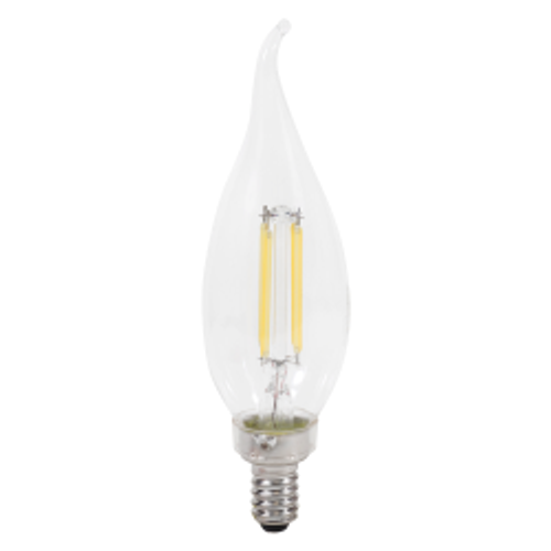 Sylvania LED4B10CBENTDIM950CL13YTLBL2 12/CS 2/SKU LED Naturalª TruWaveª B10, 4W, Dimmable, 90CRI, 350 Lumen, 5000K, 15000 Life, Candelabra Base, Clear Finish 40791 Sylvania LED4B10CBENTDIM950CL13YTLBL2 12/CS 2/SKU LED Naturalª TruWaveª B10, 4W, Dimmable, 90CRI, 350 Lumen, 5000K, 15000 Life, Candelabra Base, Clear Finish 40791