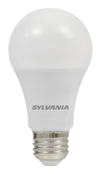 Sylvania LED5.5A19DIMO830URP 6/CS 1/SKU LED A19, 5.5W, Dimmable, 80CRI, 450 Lumen, 3000K, 15000 Life, E26 Medium Base, FROSTED Finish 74398