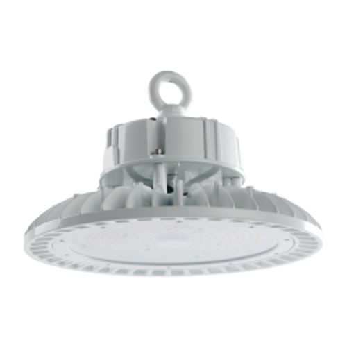 Sylvania UFOHIBA1A200UNVD850WH 1/CS 1/SKU UFO High Bay 1A, 200 watts, 120-277V, 0-10V dimmable, 5000K, white painted finish, U-Bracket and Hook Mount included 61129