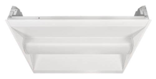 Sylvania VOLUME3A028UNVD83522GWHE 4/CS 1/SKU Volumetric LED Fixture 3A, 28 Watts, 120-277V, 0-10V Dimmable, 80+ CRI, 3500K, 2x2, EM, For lay in grid ceilings, White Painted Finish 60447
