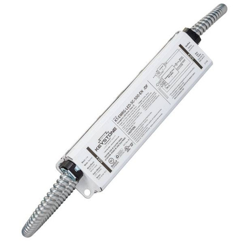 Keystone LED Emergency Back-Up Driver (13243)
5 watt - 120/277 volt - Constant Wattage - Dual Flex Conduit - Emergency Non-Dimmable | KT-EMRG-LED-5C-500-EN /DF | Keystone Technologies | Keystone Technologies at lightingandsupplies.com
