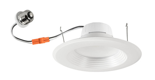 Keystone KT-LED14PSRD-6CB-9CSF-DIM 6In Baffle Circular LED Commercial Downlight Feat. Power Select And Color Select. 14/10/8W, 120V Input, 2700/3000/3500/4000/5000K, 90CRI, Triac Dimming, E26 Adapter Included | Keystone Technologies | Keystone Technologies at lightingandsupplies.com