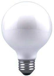 40G25/W/CVP130V - Incandescent G25 Dcor Bulb Shape Soft White Finish Medium Aluminum Base 40Watt 130Volt CVP - Sylvania