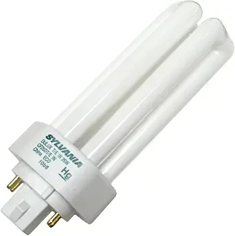 CF26DT/E/827/ECO - DULUX 26W triple compact fluorescent lamp with 4-pin base, 2700K color temperature, 82 CRI, for use with electronic and dimming ballasts, ECOLOGIC - Sylvania