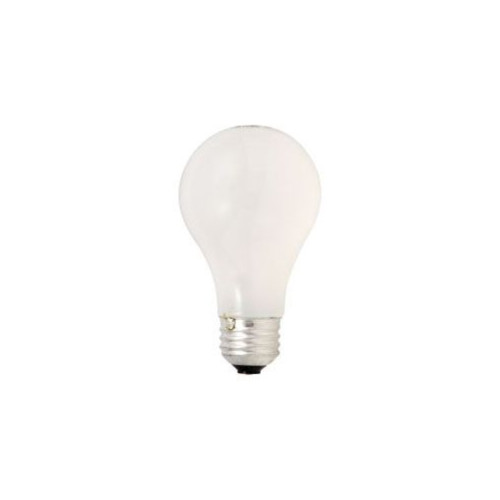 53AHALMSSSW4 - Tungsten Halogen A19 Lamp 53 Watt 120 Volt Medium Base Modified Spectrum Super Soft White Finish - Sylvania