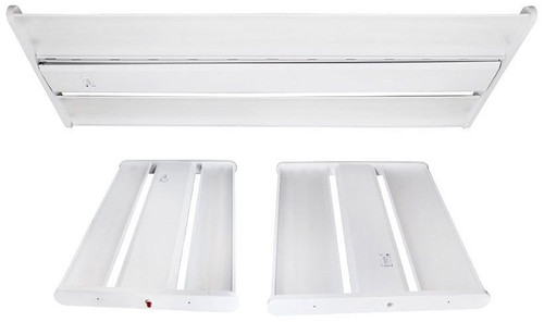LNHIBA3A/170HUVD850/12W/WH - Linear High Bay 3A, 170W, 347-480V, 0-10V dimming, 80CRI, 5000K, 15" x 24.8", Wide Distribution Optics, White - Sylvania