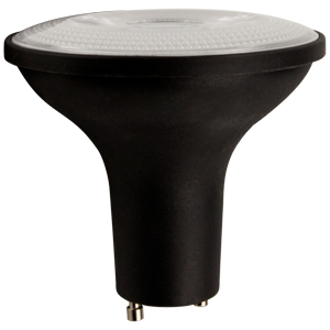 TCP Lighting L10P30GUSD2527KNFLB LED 9W P30 SN GU24 27K NFL BL