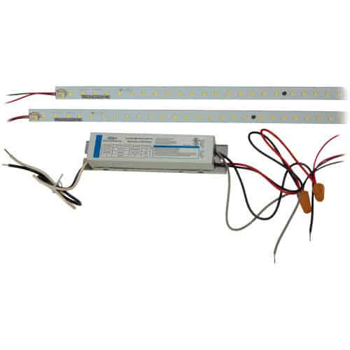 RK22D3250K TCP Lighting RK22D3250K 2 Strip LED Magnetic Retrofit Kit D 21_, 32W, 50K