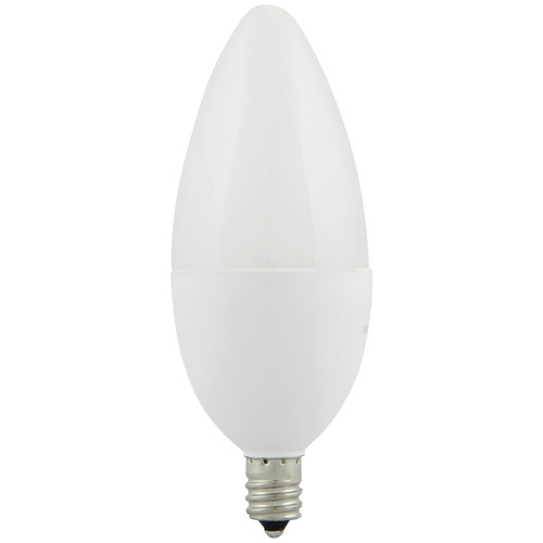 Sunlite 80787-SU CTF/LED/7W/40K Decorative E12 Base Dimmable Energy Star Sunlite