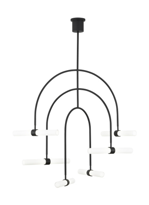 Tech Lighting 700CLM6B-LED930 Calumn 6-Light Chandelier