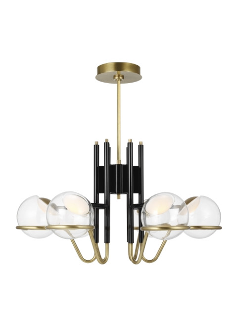Tech Lighting 700CRBY6BNB-LED927 Crosby Medium Chandelier