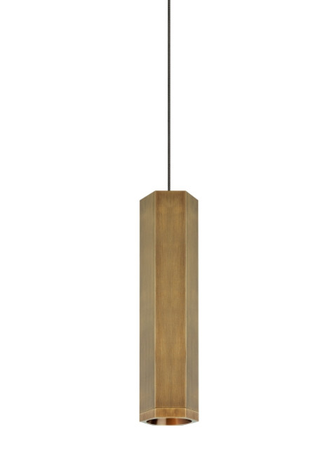 Tech Lighting 700FJBLKSRR Blok Small Pendant