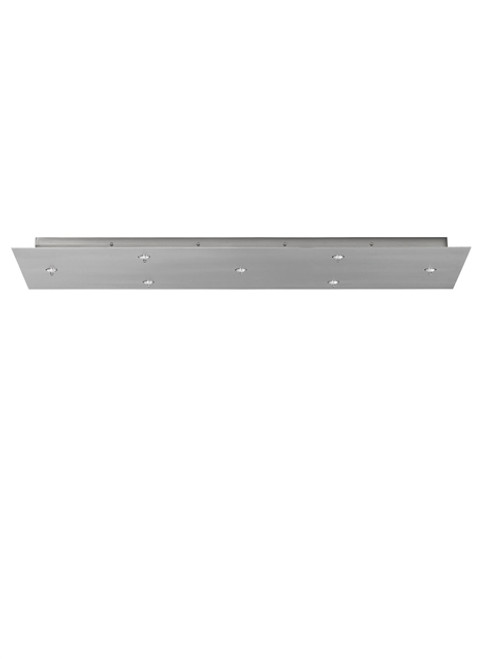 Tech Lighting 700FJLD7TS FreeJack Rectangle Canopy 7-port