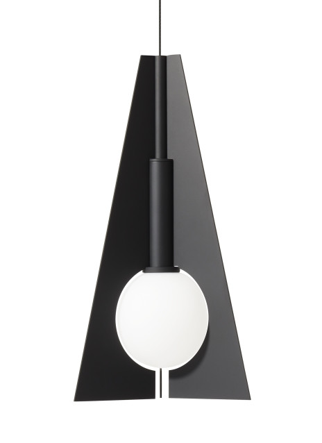 Tech Lighting 700FJOBLPB-LED930 Mini Orbel Pyramid Pendant