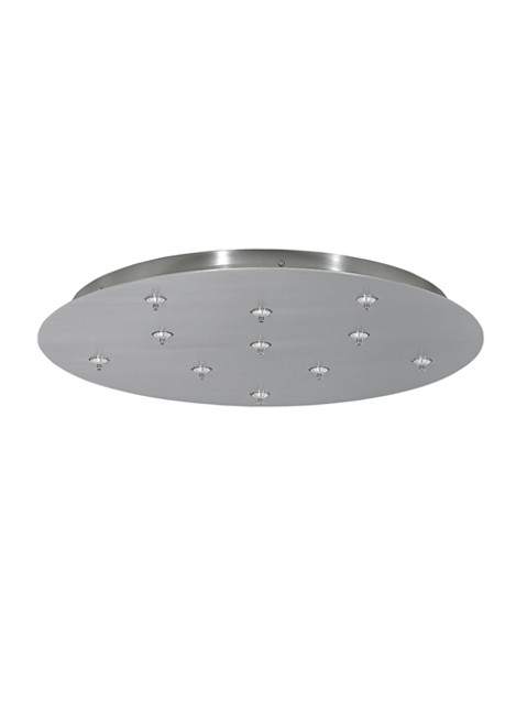 Tech Lighting 700FJRD11TS FreeJack Round Canopy 11-port