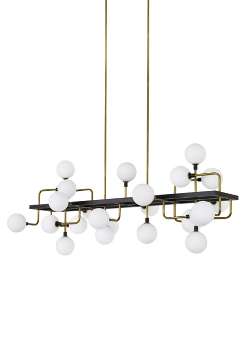 Tech Lighting 700LSVGOOR-LED930 Viaggio Linear Chandelier