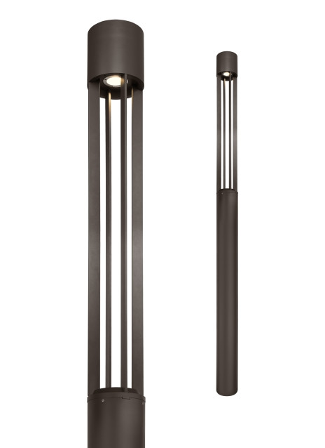 Tech Lighting 700OCTUR8401220ZUNV1S Turbo Outdoor Light Column