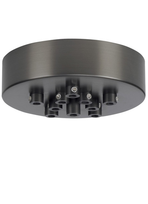 Tech Lighting 700TDMRD11TS Line-Voltage Mini Canopy 11 Port Round