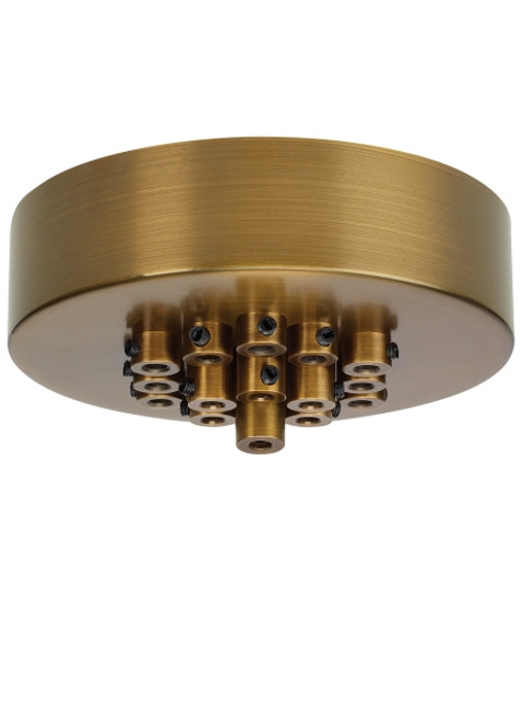 Tech Lighting 700TDMRD19TR Line-Voltage Mini Canopy 19 Port Round